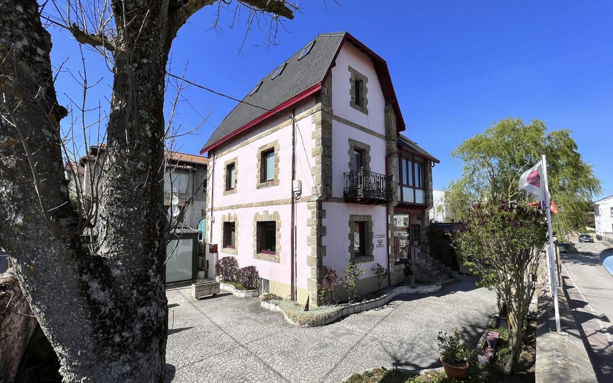 Posada Villa Rosa Reinosa Bagian luar foto
